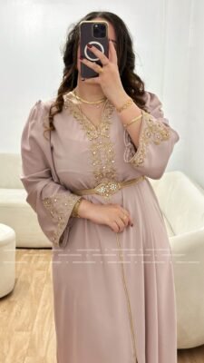 Caftan maya rose nude