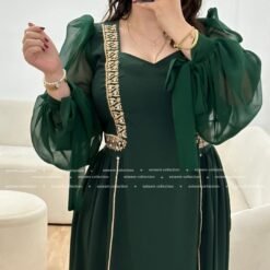 Robe wissem vert bouteille