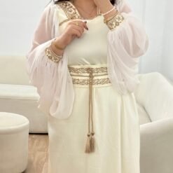 Robe hasna blanc