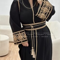 Caftan fairouz noir