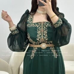 Robe narin vert bouteille