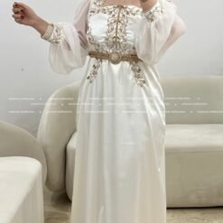 Alternative view of Robe narin blanc