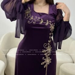 Robe souha mauve