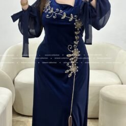 Alternative view of Robe souha bleu nuit