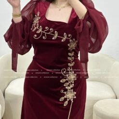Robe souha bordeaux