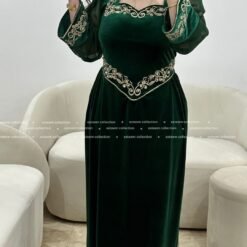 Alternative view of Robe theressa vert bouteille