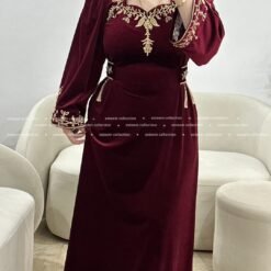 Alternative view of Robe rokaia bordeaux