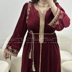 Alternative view of Caftan el assala bordeaux